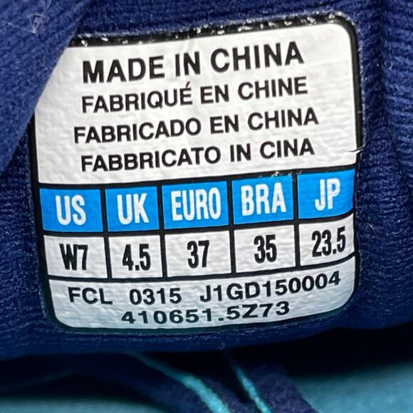 Mizuno Wave Prophecy 4 Shoes Womens Size 7 Blue Running Comfort Walking Sneakers - Picture 8 of 8